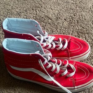 Vans Sk8-Hi Red Size 9